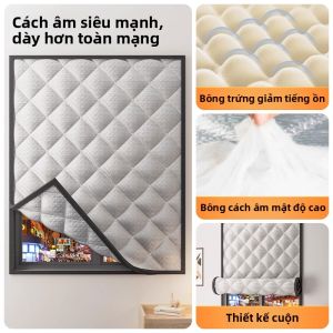 YIMING | Rèm Chống Ồn Và Chặn Ánh Sáng Để Giảm Tiếng Ồn và Tạo Bóng Tối