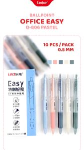 1buah Pulpen Cetek OFFICE / Pulpen Cetek Warna Pastel D-806-10