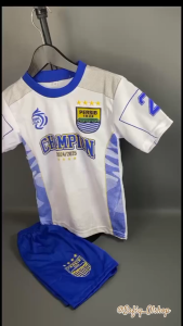 COD-SETELAN BAJU BOLA ANAK PERSIB CHAMPION BINTANG EMPAT/KAOS OLAHRAGA ANAK TERMURAH / JERSEY BAJU BOLA ANAK FUTSAL / BAHAN NYAMAN DAN ADEM