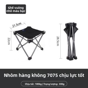 WEITUOSEN | Ultra-light Portable Folding Chair Camping Outdoor Travel Train Small Horse Stool Fishing Chair Versatile Compact Seat