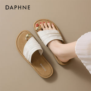 Daphne | Elegant French Style Slip-On Sandals
