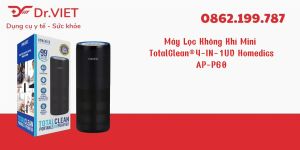 Máy Lọc Không Khí Mini TotalClean® 4-IN-1 UV Homedics AP-P60