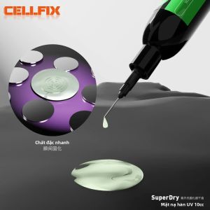 2UUL SC55 SuperDry UV Curable Solder Mask 10CC Nhanh Khô Hàn Dán Flux Cho Sửa Chữa Điện Thoại Di Động Nhảy Dây