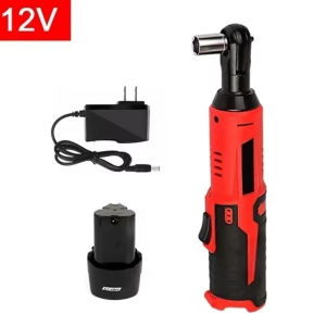 Compact Cordless Ratchet Wrench Socket Wrench Driver Rechargeable Lithium Battery Power Ratchet Tool Removal Screw Nut