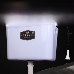 Hand Pull Flushing Cistern Old-Fashioned Home Drawstring Toilet Pool Potty Chair Work Site High Water Tank Accessories for School Public Toilet