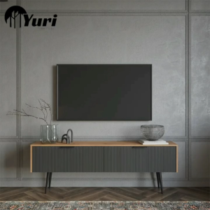 Yuri TV cabinet living room Storage cabinet Lockers Simplicity cupboard kabinet TV 2 Door  2025 viral Hotel Design