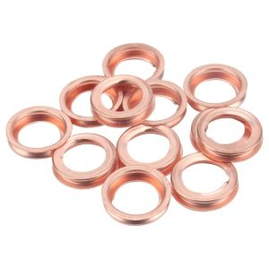20/10X Metal Oil Drain Plug Crush Washer Gasket 11026-01M02 For Nissan 370Z / Cube 2010 For Infiniti 10-2011 For Altima/Frontier