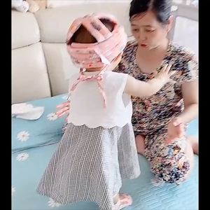 หมวกโฟมนวม หมวกกันน้อคกันโหนก กันหัวกระแทกแบบ 360 องศา วัยซนของหนูๆต้องมีนะคะ เริ่มนั่ง หัดเดิน หัดปั่นขาไถ ป้องกันอัตรายได้ดีมาก