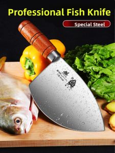 TINGLING | Stainless Steel Fish Slicing Knife for Salmon and Tuna