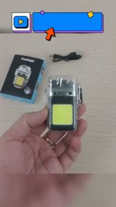 Đèn Pin Mini Càm Tay Đa Năng Kiêm Bật Lửa Điện Sạc USB Bền Rẻ Đẹp Tiện Lợi Chống Nước Đa Năng Dễ Sử Dụng