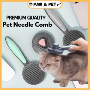[Ready Stock]  Cat Comb Cat Brush Dog Comb Grooming Hair Care Pet Cleaning Massage Comb for Cat Dog Sikat Kucing