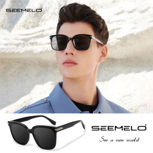 SEEMELO Men Sunglasses Polarized Driving Glasses Outdoor Sports Glasses UV400 Lightweight TAC Polarized Eyewear Clean Vision Sunglasses Cycling Riding Running Glasses