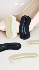 RunY Silicone Gel Heel Pad Stickers Heel Protectors Womens Soft Leather Non-Slip Shoes Heel Pad