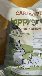 ULTRA PREMIUM TIMOTHY HAY 1KG Carino Pets Rabbit Guinea Pig Chinchilla Food Jerami Arnab Rumput Kering Makanan Haiwan Kecil 兔粮 梯牧草 豚鼠 龙猫