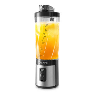 Máy Xay Sinh Tố Cầm Tay Tốc Độ Cao 600ml Xay Đá Làm Sinh Tố Đồ Uống Đông Lạnh Lưỡi Dao Bằng Thép Không Gỉ Máy Ép Trái Cây Đa Năng