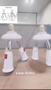 LAOG Lamps Splitter 2/3 Heads E27 Lamp Holder Rotatable Adapter Converter LED Light Bulb Socket