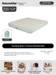 NatureHike | Automatic Inflating Mattress for Camping and Home