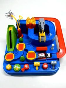 【COD】Rail Car Toy Set Adventure Car Track Race Rail Track Automatic Kid Educational Playsets Kids Boy Mainan Kereta Pengembaraan