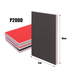 20Pcs P180-P2000 Grit Flexible Sanding Block Sanding Sponge Pad Wet Dry Grinding Sponge Polish Abrasive Tool Sponge Sandpaper