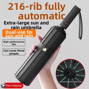 KUWUBIANJING | Automatic Durable Large Lightweight Rain and Sun Umbrella