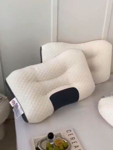 Gối Ngủ Gối Spa Cao Cấp Gối Massage Cổ Vai Gáy Chống Đau Mỏi Chất Liệu Cotton Dệt Kim tạo giấc ngủ sâu ngon hơn