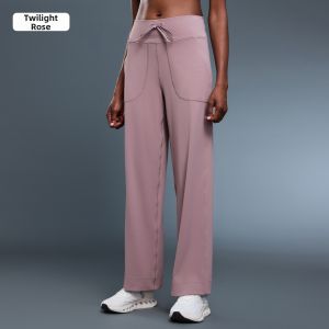 High-Quality Slimming Elasticity Wide Leg Sports Leisure Pants for Women