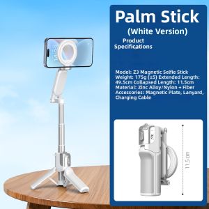 Handheld Zoom Mini Magnetic Selfie Stick