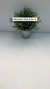 Monopoly Grab & Go Broad Games Travel Mini Set Board Games with Family Play