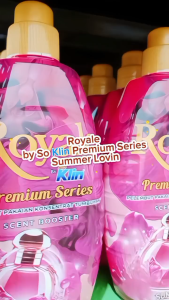 ROYALE So Klin Softener Pelembut Pakaian Konsentrat Tumbuhan Parfum Series Botol 600ML - Pewangi Pakaian