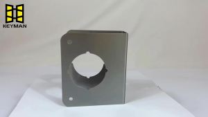 Door Knob/Deadbolt Reinforcement Plate Repair Backplate Door Reinforcer Kit 4 PCS in Black Finish