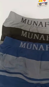 ONEFASHIONMALL Celana Dalam Pria Nyaman Boxer Underwear Men Munafie Sempak CD Model Garis Jangkar Nyaman Melar Murah CD019