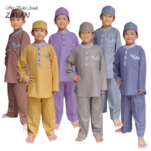 Setelan Koko Anak Pakistan Zayan / Koko Anak Zayan / Baju Muslim Anak Laki Laki