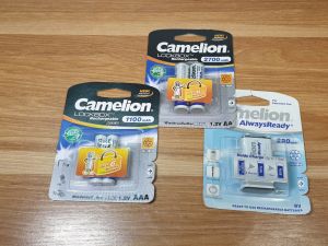 Pin sạc Camelion AA-AAA-vuông 9V