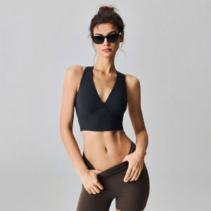 MITAOGIRL | Padded Sports Bra Yoga Workout Fitness Clothing Slimming Running Wear