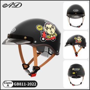 AD | Certified Lightweight All-Season Electric Motorcycle Helmet