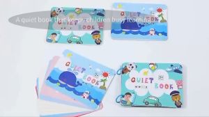 ORIGINAL Quiet Book Busy Book for kids and Preschool learning Education Animal Number Shape for Toddlers