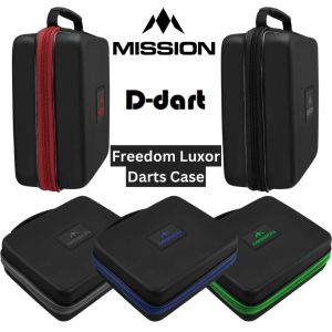 Mission Dart Case - Freedom Luxor Strong Protection Dart Case / Bag / Wallet (bekas arrow dart)