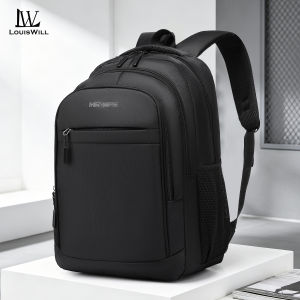 LouisWill Fashion Men’s Backpack Portable Laptop Backpack Oxford Cloth Large Capacity Business Computer Backpack Notebook Bag Waterproof Backpack College Commuting Backpack Leisure School Bag For Travel Study Business