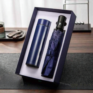 Practical Gift Set Thermos Cup and Umbrella