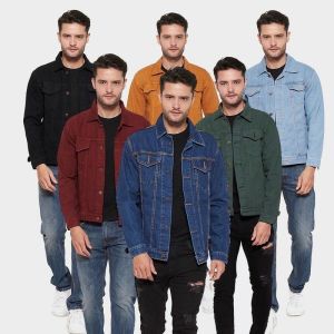 Jaket jeans washing brutalist denim original pria wanita keren kekinian jacket jean premium fashion distro semarang kendal bandung