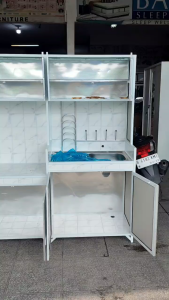 150*40*170 kitchen set 4 pintu alumunium acp/rak piring/wastafel/rak kompor/kitchen set alumunium/pengiriman only jabodetabek/TANPA KUNCI