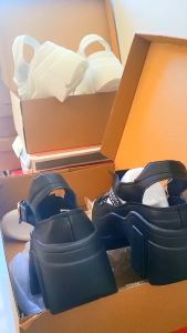 Sandal Đế Xuồng Đính Đá 9cm Siêu Nhẹ PS499-1325