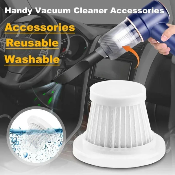5PCS Cordless Vacuum Cleaner Hepa Filter Parts Home Car Element ...