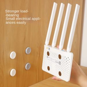 Magnetic Remote Control Holder Wall Mount Adhesive Remote Control Holder Strong Hold Tv Remote Holder for Home Office