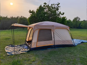 MOUNTAINHIKER5-8-12 Person Large Camping Tent Outdoor Waterproof Family Tent Double layered BIG Tent Two Room One Living Room Tent UV proof Tent