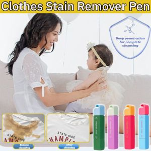 Portable Stain Remover Waterless Instant Stain Grease Detergent Stain Remover Pen Multi Function Emergency Stain Remover衣物去渍笔