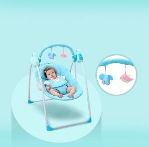 Electric Cradle Bed 0-18 Months Intelligent Electric Baby Rocking Chair With Music Automatic Rocker Swing Chair Remote Control Baby Cribs For Infants Kids Bed