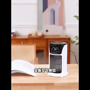 Desktop Air Cooler 6-gear Adjustment 3 Second Cooling Portable Energy Conservation Can add water and ice Electric Mini Air Cooler Fan
