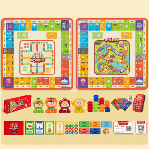PALONG | Deluxe Monopoly World Tour Tabletop Game to Develop Intelligence
