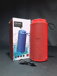 GT-112 Wireless Blue-tooth Stereo Bass Fabric Speaker Active Woofer HIFI Music LED Light BT Outdoor Waterproof Portable Speaker